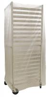 3XVY4 Plastic Rack Cover, 80 x 53 In., Pk 50