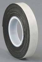 15C228 Double Coated Tape, 1/2 In x 5 yd., Black