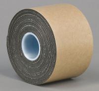 15C264 Double Coated Tape, 6 In x 5 yd., Black