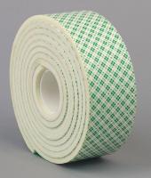 15C136 Double Coated  Tape, 2 In x 5 yd., White