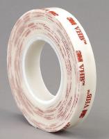 15C319 VHB Tape, 1/2 In x 5 yd., White