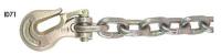 3YCU6 Grab Hook, Steel, G70, Clevis, 4700 lb.