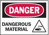 3YGT7 Warning Label, 5 In. W, 3-1/2 In. H, PK 5