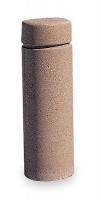 3YMA9 Concrete Security Bollard, Round, Sand