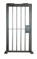 3EHD5 Man Gate, Left Hand, Stainless Steel
