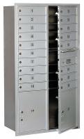 3YNP6 Standard Mailbox, 18 Doors