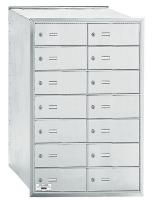 3YNT3 Standard Mailbox, 4B, 14 Doors