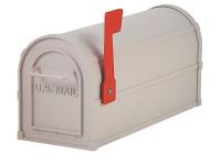 3YNZ4 Heavy Duty Mailbox, Beige