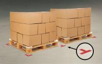 3YTJ2 Floor Marking Tape, T, 2In W, 6In L, PK100