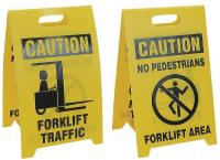 3YTK9 Floor Sign Reversible Fork Lift, 12 x 20