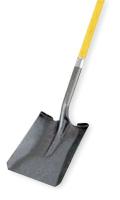 3YU83 Square Point Shovel, 47-1/2 In. Handle