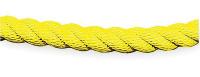 3ZAE9 Classic Post Rope, Twisted Rope, Yellow