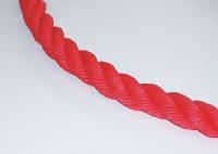 3ZAF6 Classic Post Rope, Twisted Rope, Red