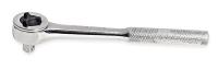 3ZB32 Ratchet, Round Head, 3/8 Dr, 7 1/2 In