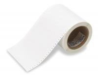 3ZD63 Tape, White, 50 ft. L, 4-3/8 In. W