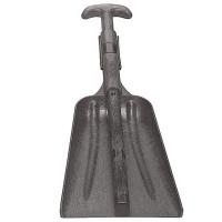 3ZEF3 Shovel, T-Grip, 24L In., Gray