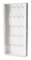 3ZG27 Padlock Cabinet, Unfilled, 30 In H
