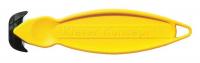 3ZGL5 Safety Knife, Yellow, 1 7/8 W, PK 10