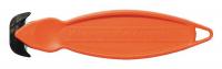 3ZGL7 Safety Knife, Red, 1 7/8 In W, PK 10