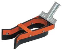 3ZHP9 Crack Squeegee, Black/Orange, 9-1/2 In.