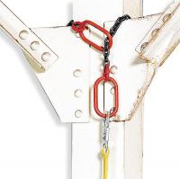 3ZL96 Cross Arm Chain, Temporary, 410 lb.