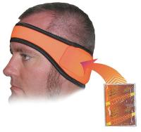 3ZLA6 Headband, Orange, Universal