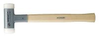 3ZLP9 Replaceable Tip Mallet, 26 Oz, Hickory