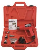 3ZLU2 Dial-in LCD Heat Gun Kit, Temp 130-1000 F