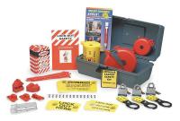 3ZM53 Portable Lockout Kit, Electrical/Valve, 87