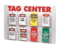 3ZM60 Tag Center, Unfilled, 15-3/4 In H