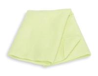 3ZNE9 Microfiber Cloth, Yellow, PK 6