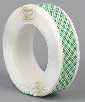 15C252 Double Coated Tape Shape, 1/2x1/2In, PK256