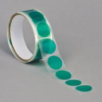15C492 Masking Tape, Dark Green, 2 In Dia, PK 100