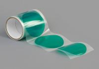 15C644 Masking Tape, Green, 4 In. Dia., PK50