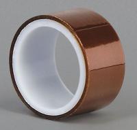 15C025 Film Tape, Polyimide, Amber, 3/4 In x 5 Yd