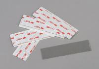 15C344 VHB Tape Shape, 1 x 3In, 45 mil, Gray, PK 5