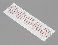 15C349 VHB Tape Shapes, 2 In, Gray, PK5