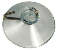 3ZVJ6 Suction Cup with Clip, PK 3