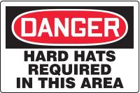 3ZYW6 Danger Sign, 24 x 36In, R and BK/WHT, ENG