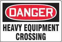 3ZYW9 Danger Sign, 24 x 36In, R and BK/WHT, ENG