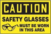 3ZYZ4 Caution Sign, 24 x 36In, Ylw/Blk