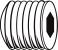 30P142 - Socket Set Screw, Oval, 4-40x3/16, PK100 Подробнее...