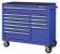 32H857 - Rolling Cabinet, 42x18-1/2 x39-13/16, Blue Подробнее...