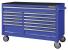 32H860 - Rolling Cabinet, 57 x 24 x 44 In, Blue Подробнее...