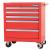 32H883 - Rolling Cabinet, 26.6 x18.06 x27.6 In, Red Подробнее...