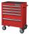 32H894 - Rolling Cabinet, 26 x 18 x 33-5/16 In, Red Подробнее...