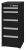 32H898 - Side Cabinet, 15-7/16 x18x33-13/16 In, Blk Подробнее...