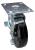 33H683 - Swivel Plate Cstr w/Brke, 280 lb, 6 In Dia Подробнее...