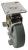 33H663 - Swivel Plate Cstr w/Brke, 300 lb, 5 In Dia Подробнее...
