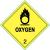33W828 - Label, Oxygen, 4 In x 4 In, 100 Labels Подробнее...